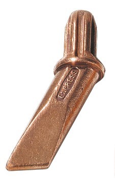 Kupferstück Art.-Nr. 675 für Dachdecker-Lötkolben