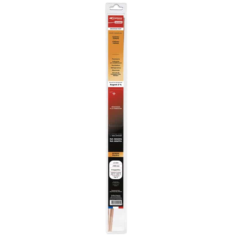 Baguettes de brasure argent Réf. GE202E