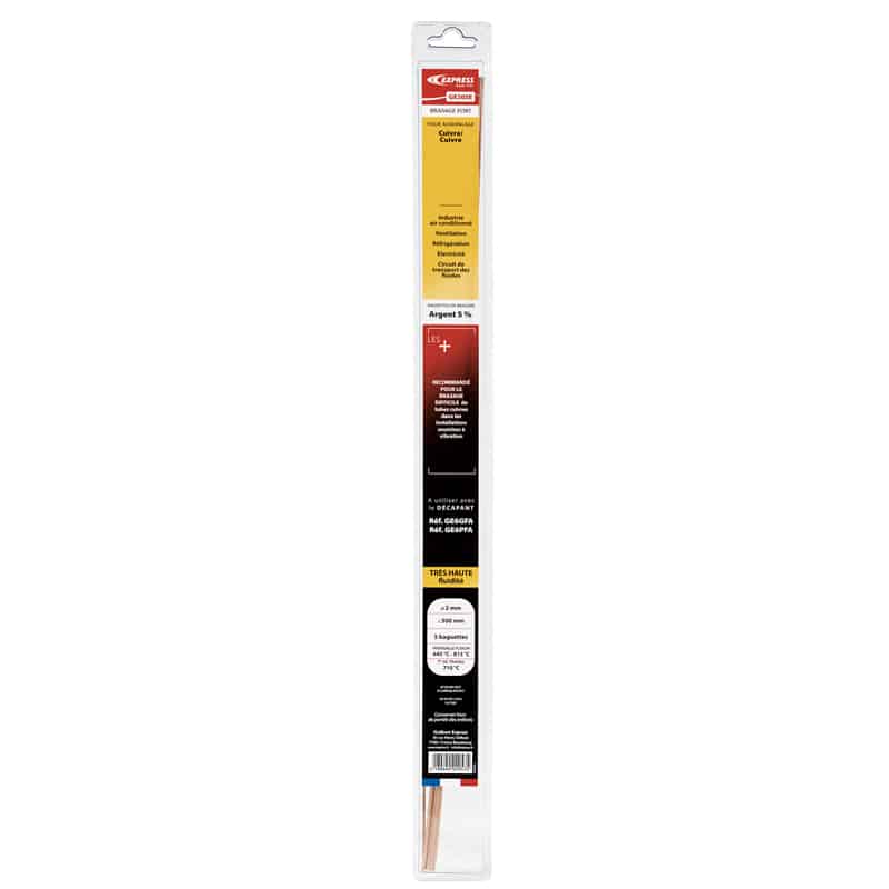 Baguettes de brasure argent Réf. GE205E