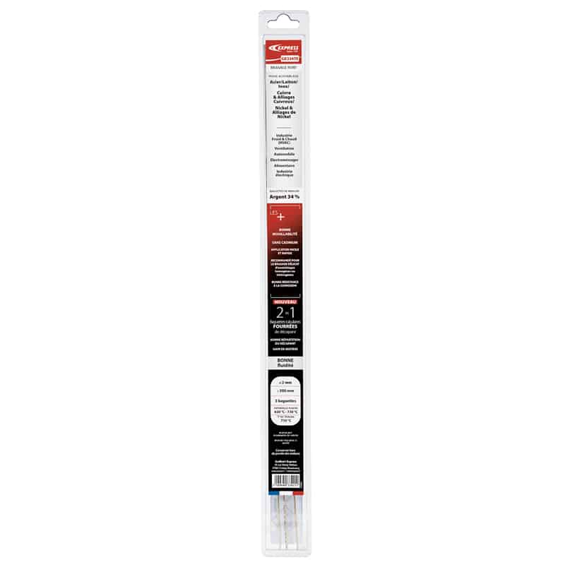 Baguettes de Brasure fourrées Réf. GE334TE