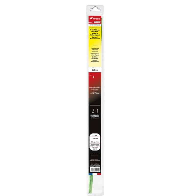Baguettes de brasure avec enrobant Réf. GE4CEZ3